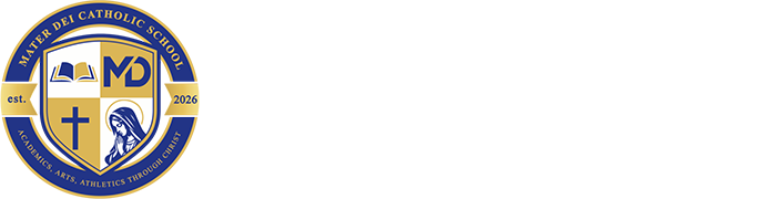 Footer Logo for Mater Dei Catholic School